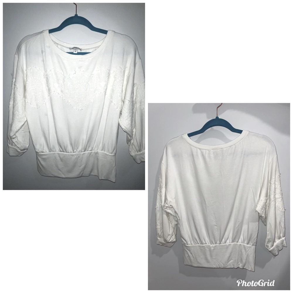 Express off white Sweater